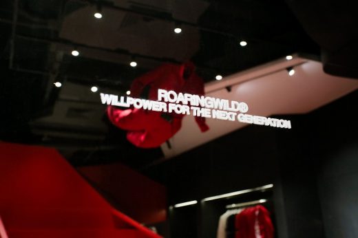 Roaringwild Uniwalk Shop Interior in Shenzhen