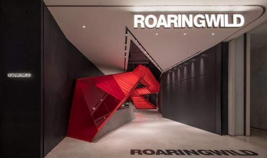 Roaringwild Uniwalk Shop Interior in Shenzhen