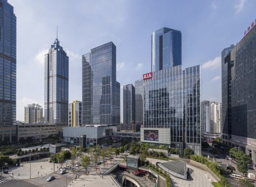 The Summit for Tishman Speyer in Suzhou by Goettsch Partners Architects