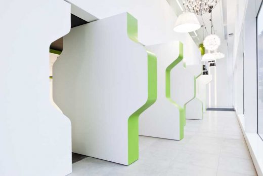 Atrium Store London interior  design by Studio RHE Architects