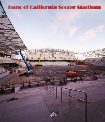 Banc of California Soccer Stadium Building