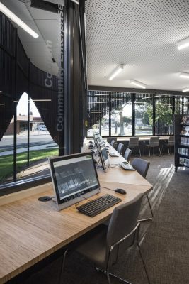 Cobram Library Learning Centre in Victoria by CohenLeigh Architects