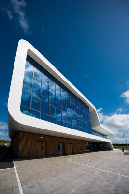 Corian Cladding for the new Menai Science Park Building