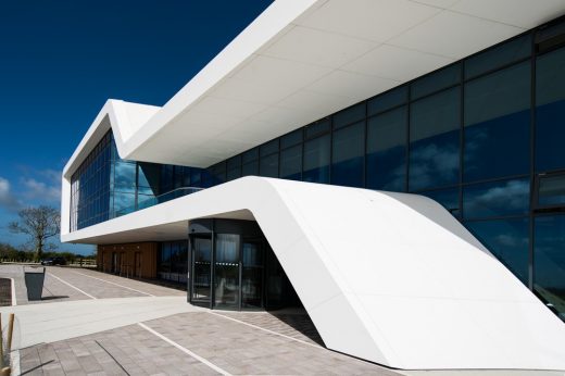 Corian Cladding for the new Menai Science Park Building