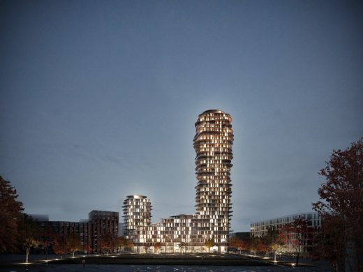 Discus Nacka City Landmark in Sweden by Swedish Architect Office