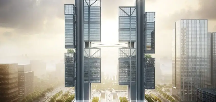 DJI’s new HQ in Shenzhen Building