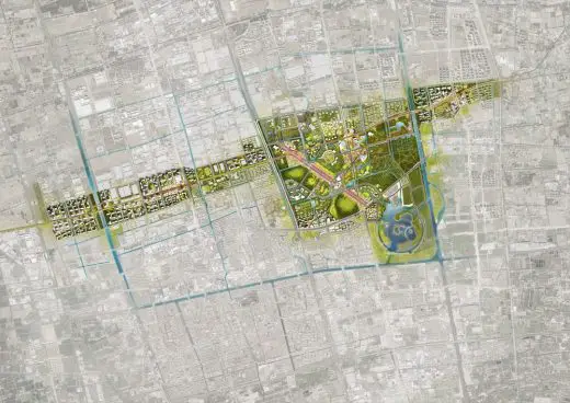 Fengpu Avenue Master Plan, Fengxian New City