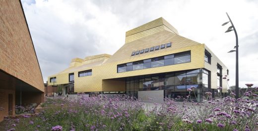 The Hive Worcester building facade - Worcestershire Buildings