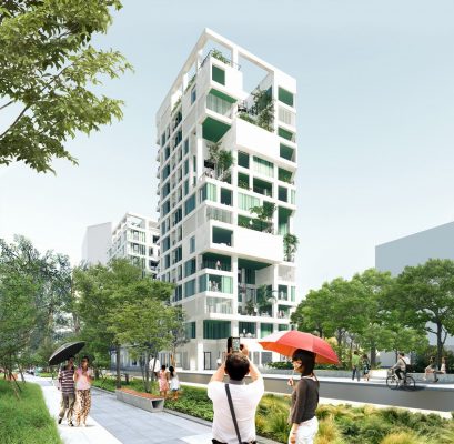 Kaohsiung Social Housing by Mecanoo architecten