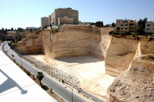 Living Wall Amman building site