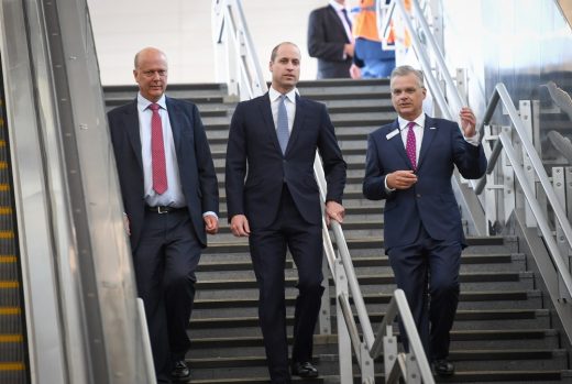 Duke of Cambridge at London Bridge Station