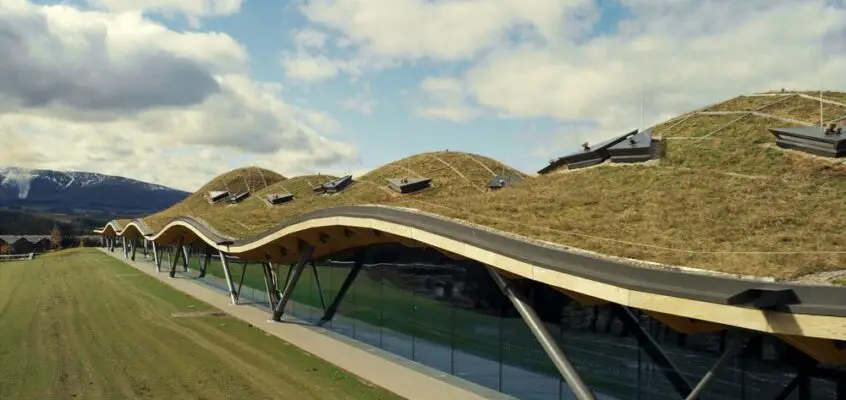 Macallan Distillery in Speyside, Scotland by RSHP