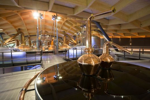 Macallan Distillery in Speyside Scotland