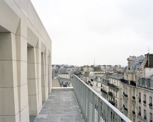 Massive Stone Social Housing Units in Paris