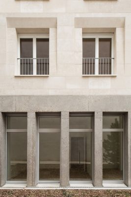 Massive Stone Social Housing Units in Paris