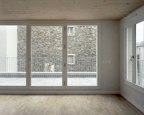 Massive Stone Social Housing Units in Paris