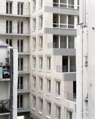 Massive Stone Social Housing Units in Paris
