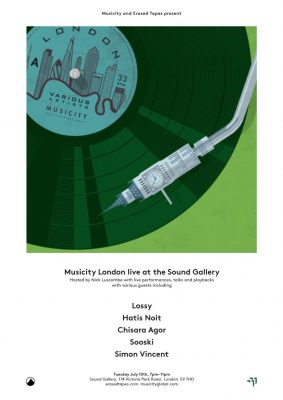 Musicity London Event in July 2018