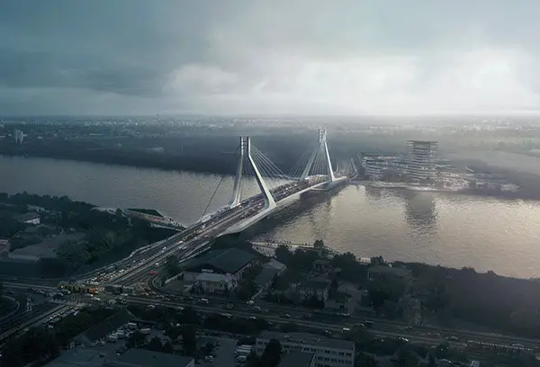New Budapest Bridge by UNStudio, Hungary