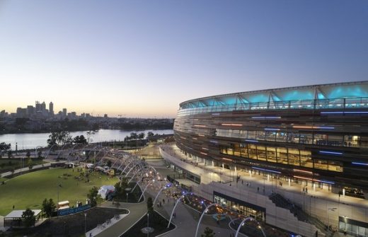 Optus Stadium in Perth