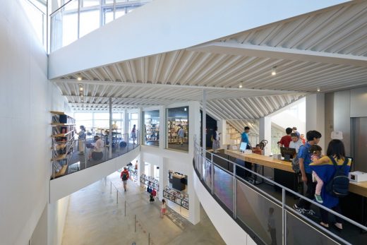 Ota Art Museum Library in Gunma Prefecture