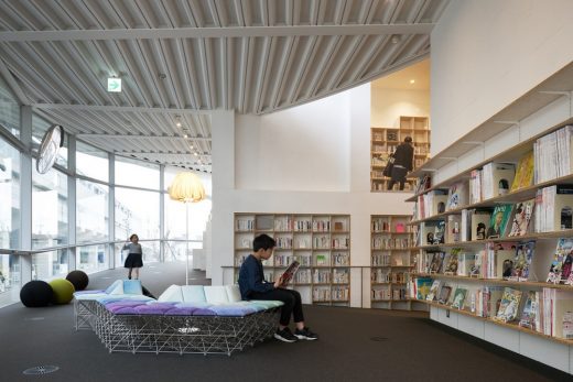 Ota Art Museum Library in Gunma Prefecture