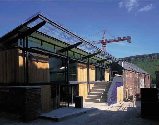 Scottish Poetry Library building in Edinburgh