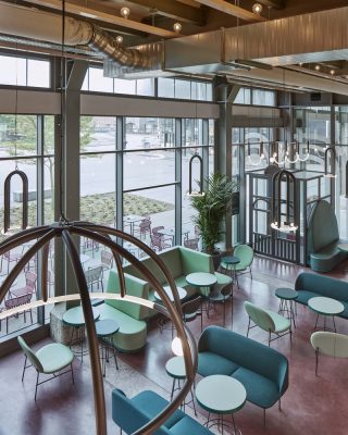 The Commons Restaurant Bar at the Student Hotel Maastricht