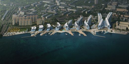 Admiral Serebryakov Embankment-masterplan in Novorossiysk - Russia Architecture News