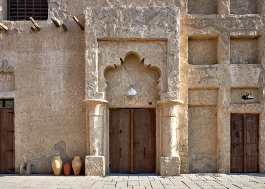 Al Seef Dubai Creek heritage buildings