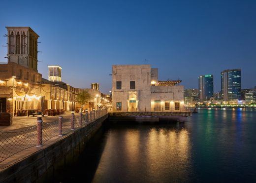 Al Seef Dubai Creek heritage buildings