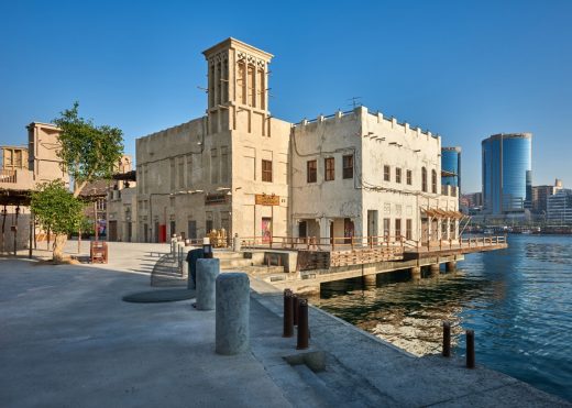 Al Seef Dubai Creek heritage buildings