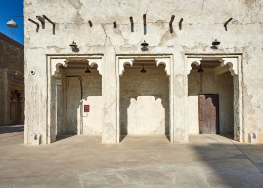 Al Seef Dubai Creek heritage buildings