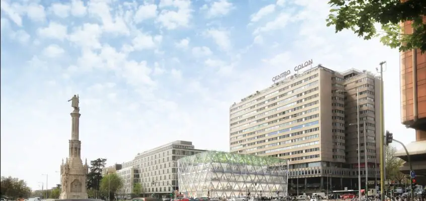 Axis in Madrid, Plaza Colón Building Refurbishment