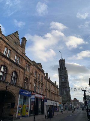 Ayr buildings streetscape