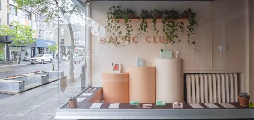 Baltic Club Shop in Montreal, Plateau Store