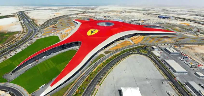Ferrari World Abu Dhabi, FWAD Building