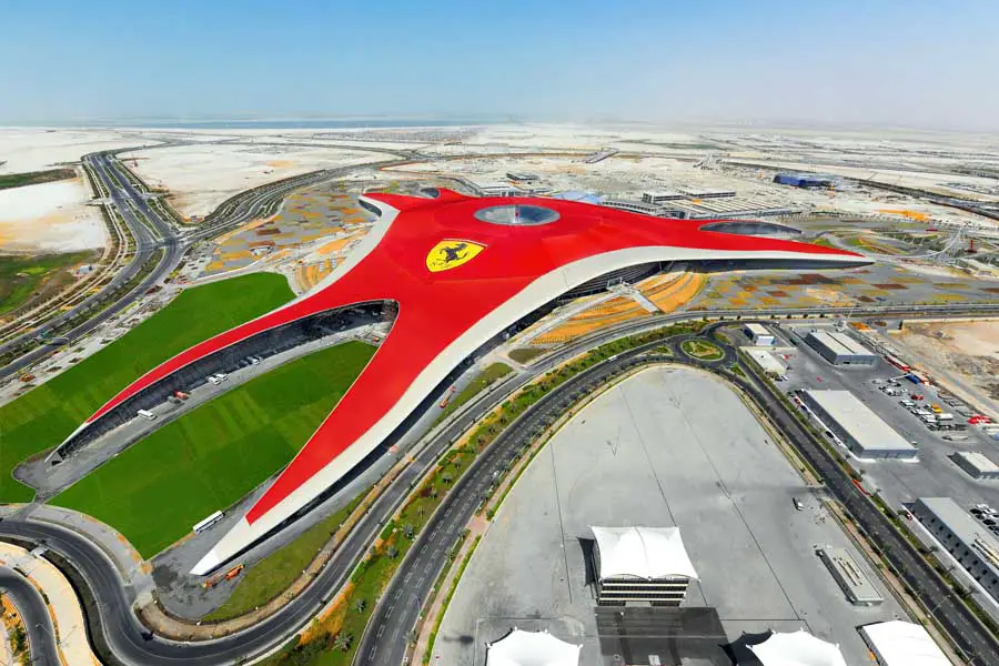 Ferrari World Abu Dhabi, FWAD Building UAE