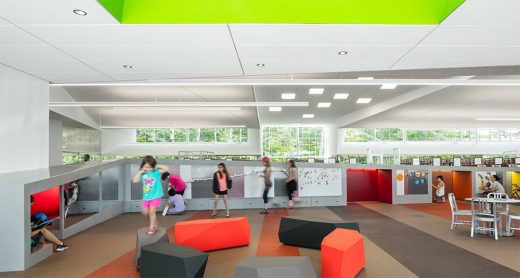 South Central Regional Library in Louisville interior