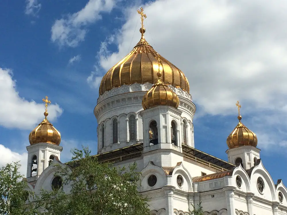 The Cathedral of Christ the Saviour in Moscow