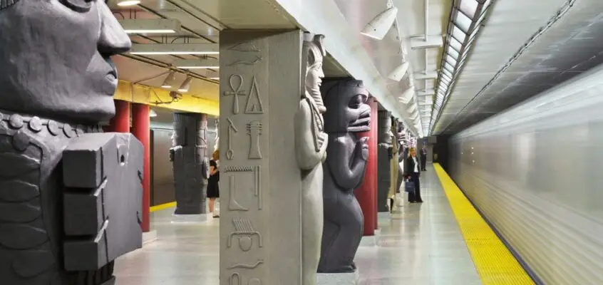 Museum Subway Station Toronto Building