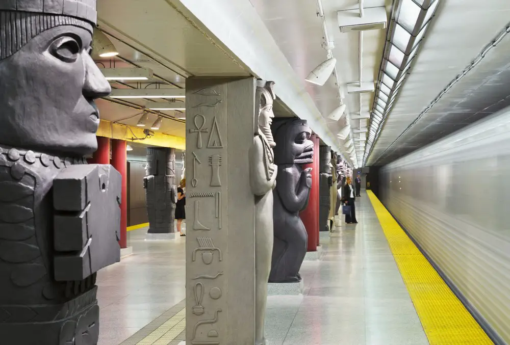 Museum Station Toronto building interior