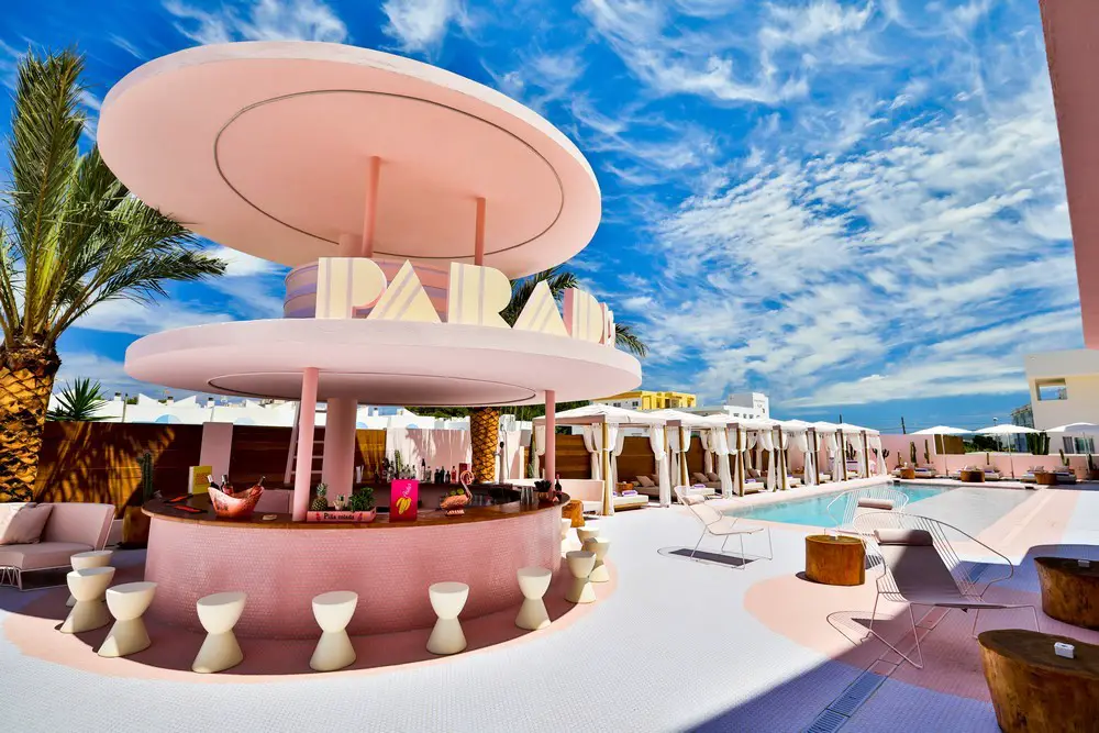 Paradiso Ibiza Art Hotel building