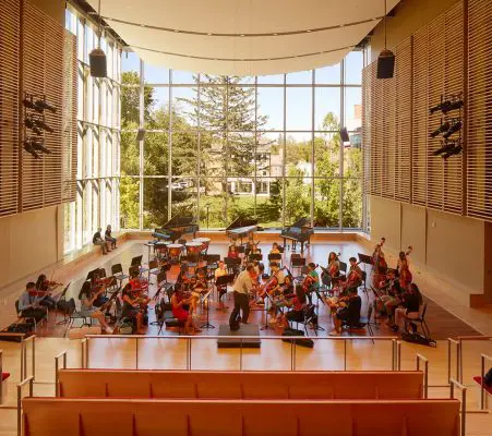 Phillips Exeter Academy Class of 1959 Music Center interior