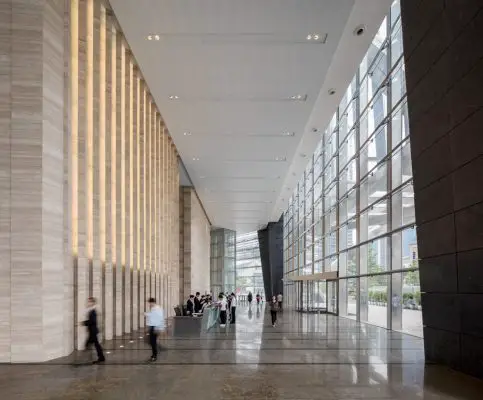 Ping An Finance Center Shenzhen building interior