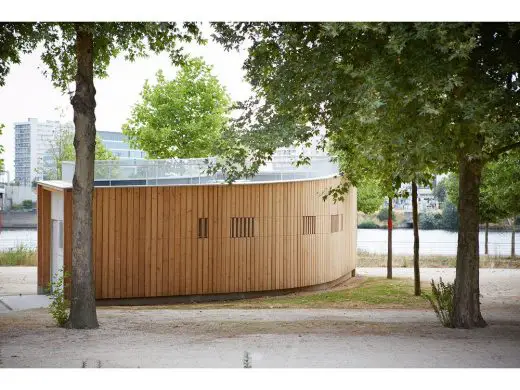 River Seine Park Pavilions: Parc Pierre-Lagravère Colombes