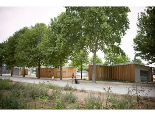 River Seine Park Pavilions: Parc Pierre-Lagravère Colombes