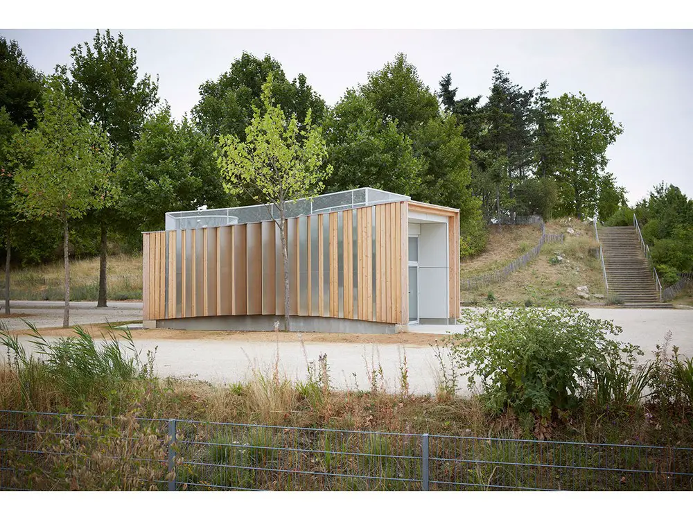 River Seine Park Pavilions: Parc Pierre-Lagravère Colombes