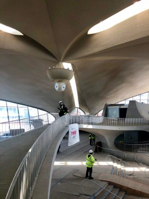 TWA Hotel at JFK Airport New York - AERIAL FUTURES