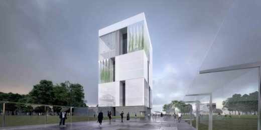 University College Dublin Competition Design by John Ronan Architects